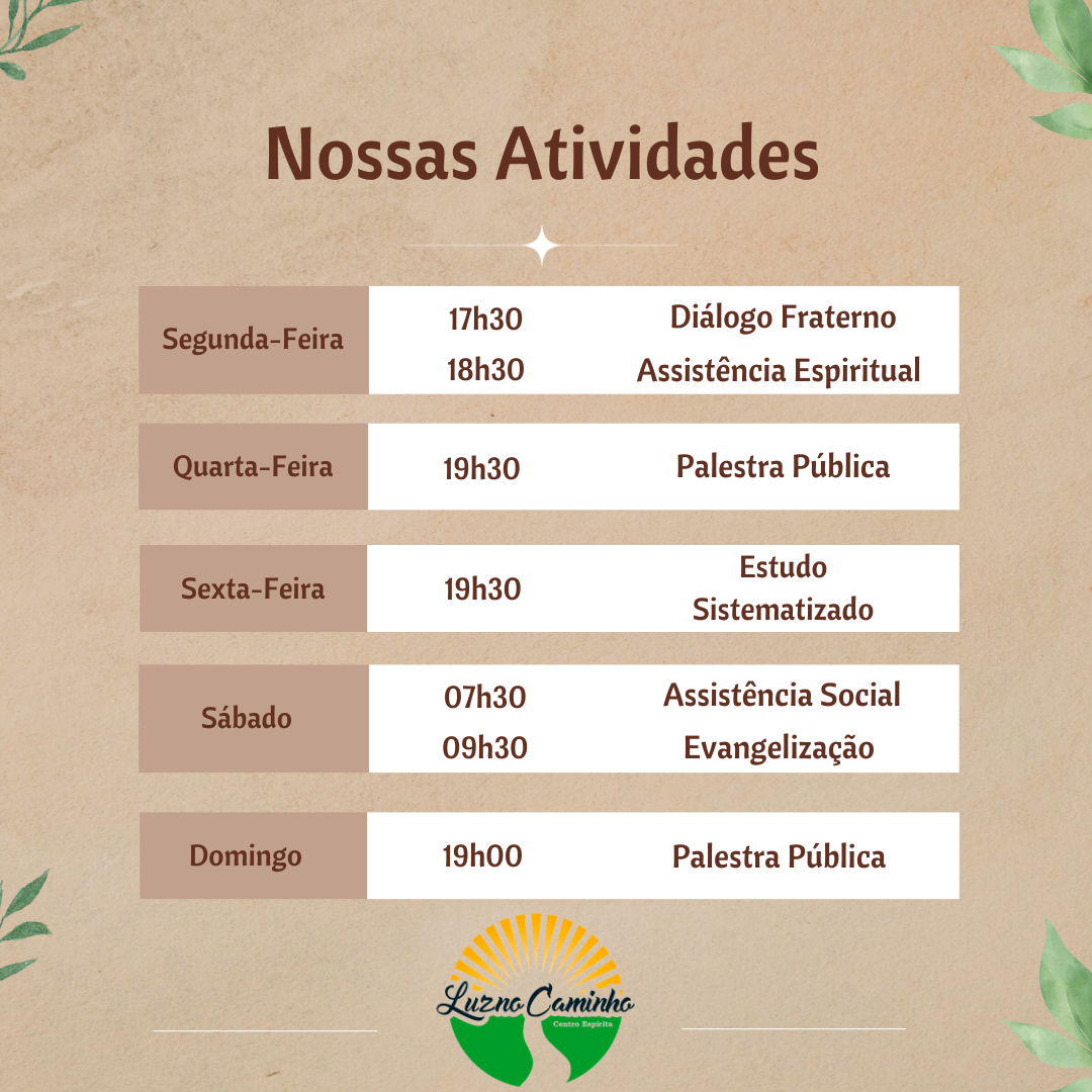 Nossas Atividades